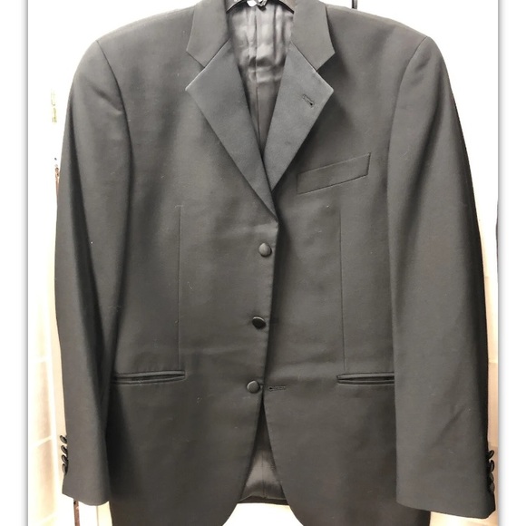 Joseph Abboud, Men’s, Tuxedo, Black, Jacket/pant.: - Picture 3 of 10